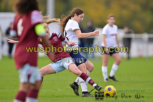 20221119-101444 Tottenham Hotspur Women FC Academy U15 v West Ham United Academy Girls U15