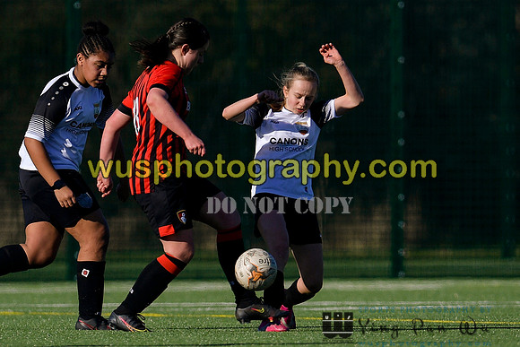 20220319-153350 London Bees Academy U14 v AFC Bournemouth Girls U14