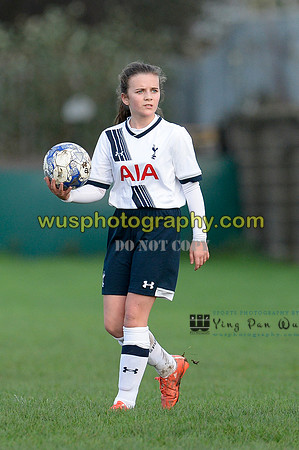 20151219-110149-2 Tottenham Hotspur Girls U14 v Garston Girls U14 Pumas