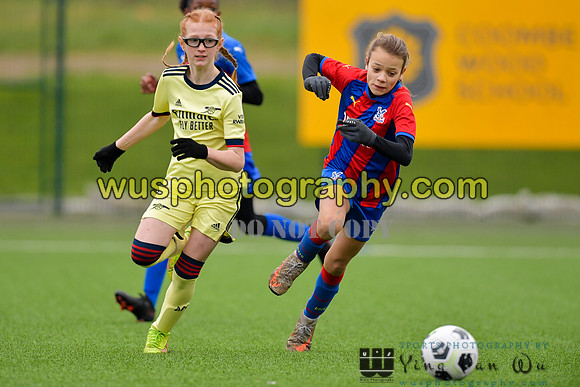 20220122-141129 Crystal Palace FC Girls U12 v Arsenal FC Girls U12