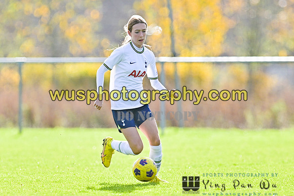 20221119-103345 Tottenham Hotspur Women FC Academy U15 v West Ham United Academy Girls U15
