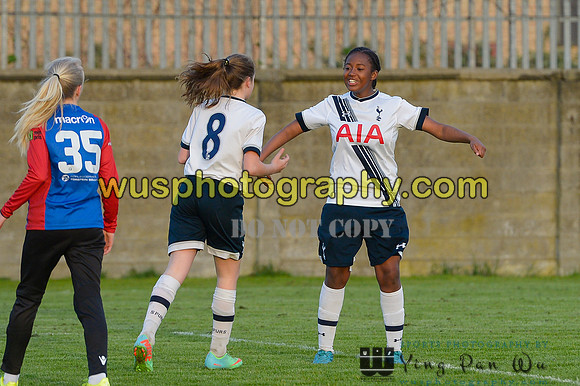 20160505-194402-3 Tottenham Hotspur Girls U12 and U13 v Årvoll IL Girls U12 and U13