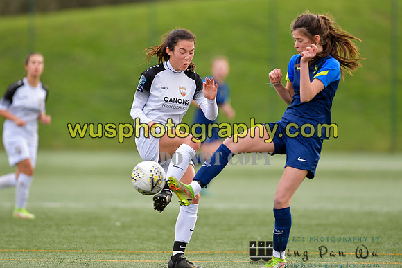 20220129-143643 London Bees Academy U16 v Tottenham Hotspur Women FC JTP U16
