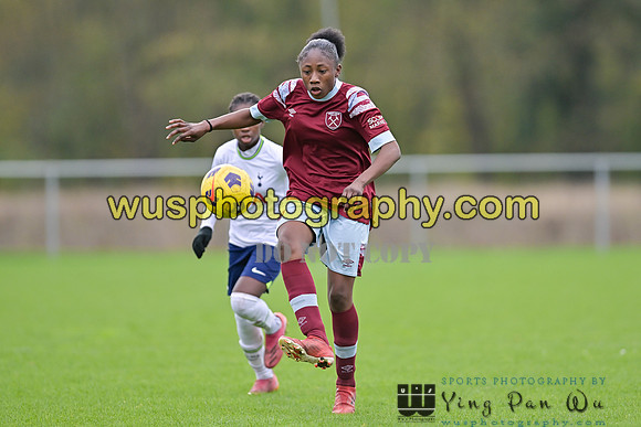 20221119-111333 Tottenham Hotspur Women FC Academy U15 v West Ham United Academy Girls U15