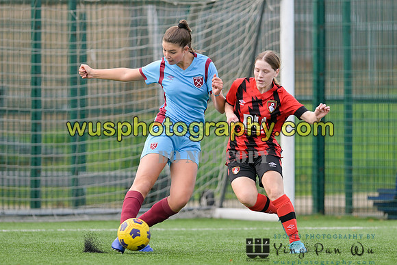 20221022-141837G West Ham United Performance Girls U16 v AFC Bournemouth Girls U16