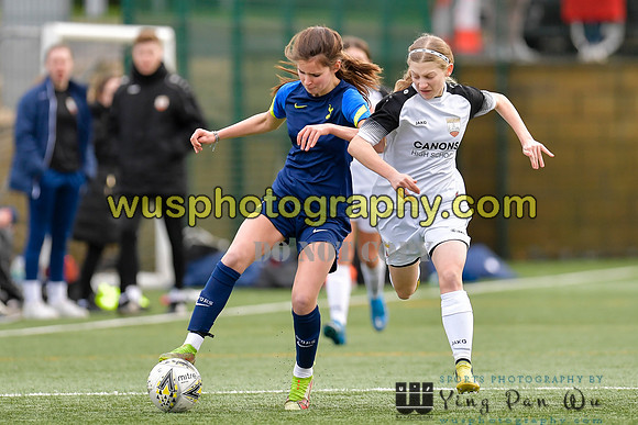 20220129-143859B London Bees Academy U16 v Tottenham Hotspur Women FC JTP U16