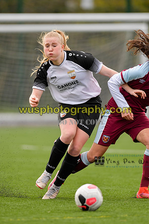 20211211-113048B West Ham United Academy Girls U16 v London Bees Academy U16