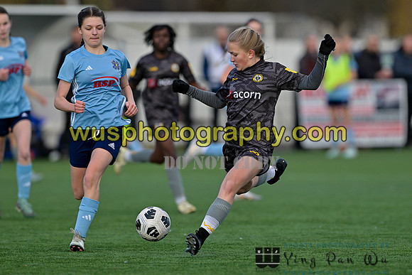 20250316-162510 Cray Wanderers Youth FC Girls U15 v Hashtag United Girls U15