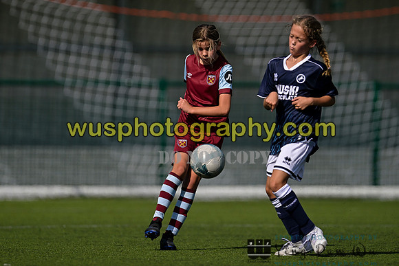 20230909-110051A Millwall Lionessness U12 v West Ham United Academy Girls U12