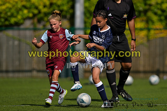 20230909-110204 Millwall Lionessness U12 v West Ham United Academy Girls U12