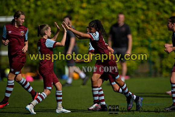20230909-110255 Millwall Lionessness U12 v West Ham United Academy Girls U12