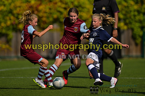 20230909-110326 Millwall Lionessness U12 v West Ham United Academy Girls U12