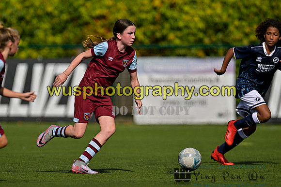 20230909-110340E Millwall Lionessness U12 v West Ham United Academy Girls U12
