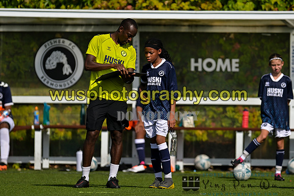 20230909-110358 Millwall Lionessness U12 v West Ham United Academy Girls U12