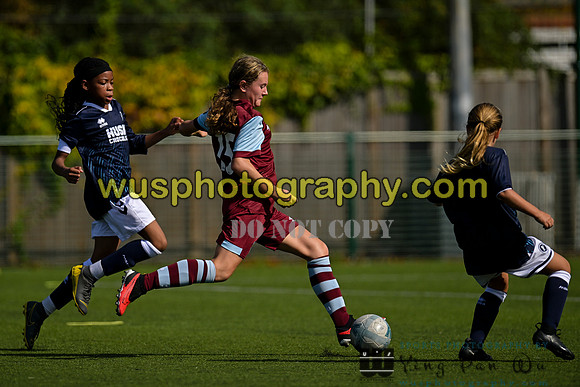 20230909-110545 Millwall Lionessness U12 v West Ham United Academy Girls U12