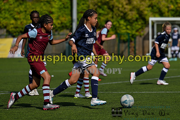 20230909-110525 Millwall Lionessness U12 v West Ham United Academy Girls U12