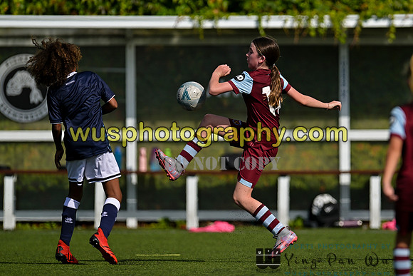 20230909-110652 Millwall Lionessness U12 v West Ham United Academy Girls U12