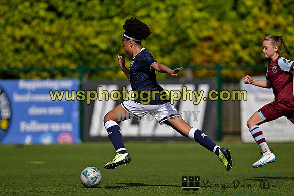 20230909-110724 Millwall Lionessness U12 v West Ham United Academy Girls U12