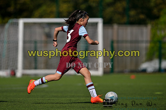 20230909-110900 Millwall Lionessness U12 v West Ham United Academy Girls U12