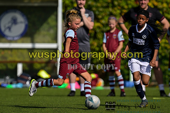 20230909-110924 Millwall Lionessness U12 v West Ham United Academy Girls U12