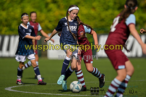 20230909-111457 Millwall Lionessness U12 v West Ham United Academy Girls U12