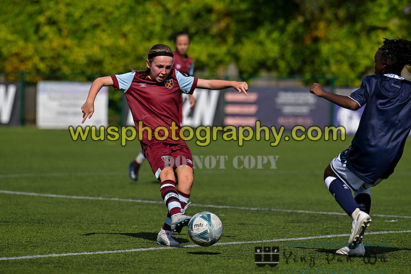 20230909-112057 Millwall Lionessness U12 v West Ham United Academy Girls U12