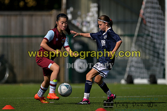 20230909-112141 Millwall Lionessness U12 v West Ham United Academy Girls U12