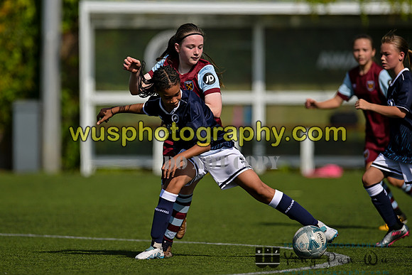 20230909-112200 Millwall Lionessness U12 v West Ham United Academy Girls U12