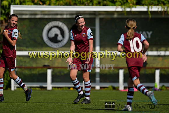 20230909-112315 Millwall Lionessness U12 v West Ham United Academy Girls U12