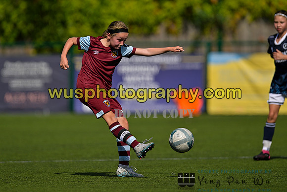 20230909-112358B Millwall Lionessness U12 v West Ham United Academy Girls U12