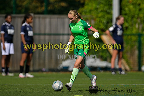 20230909-112449 Millwall Lionessness U12 v West Ham United Academy Girls U12