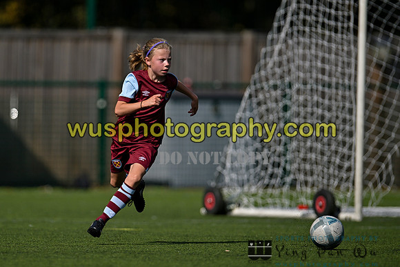 20230909-112548B Millwall Lionessness U12 v West Ham United Academy Girls U12