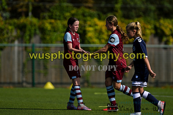 20230909-105851 Millwall Lionessness U12 v West Ham United Academy Girls U12
