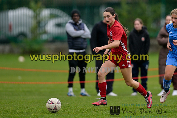 20241012-142309 Welling United Academy Girls U16 v Camden Town WFC U16 Blue