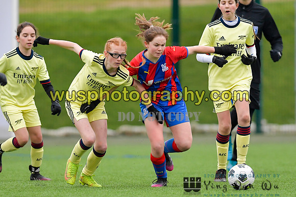 20220122-142915A Crystal Palace FC Girls U12 v Arsenal FC Girls U12
