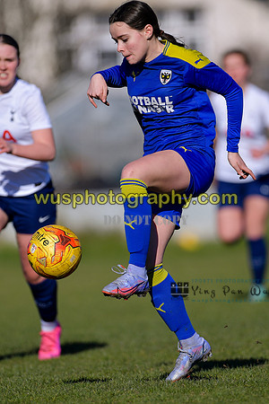 20220227-103806A AFC Wimbledon Girls U16 v Tottenham Hotspur Women FC JTP U16