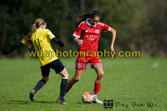 20220312-120754F Watford Ladies FC U14 Warriors v Welling United Girls U14