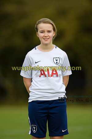 20171028-115954 Tottenham Hotspur Girls U12 Player Photo