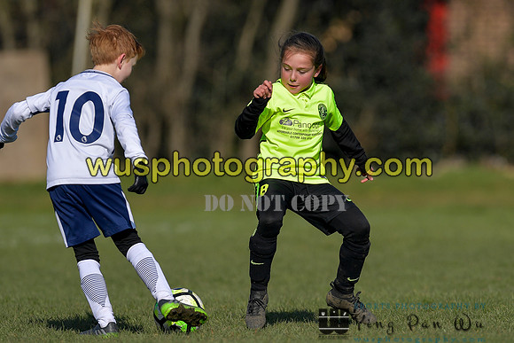 20180224-114357D Tottenham Hotspur Girls U10 v Gidea Park Rangers FC Girls U10