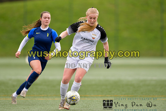 20220129-141901 London Bees Academy U16 v Tottenham Hotspur Women FC JTP U16