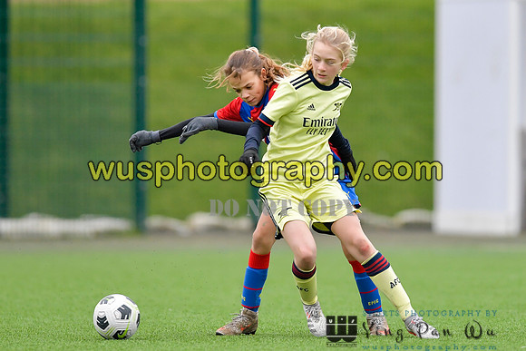 20220122-145643 Crystal Palace FC Girls U12 v Arsenal FC Girls U12