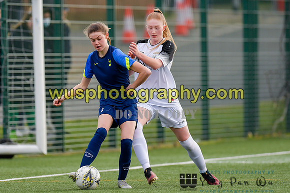 20220129-141606 London Bees Academy U16 v Tottenham Hotspur Women FC JTP U16