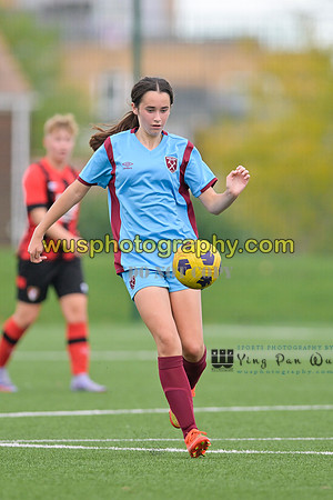 20221022-144214 West Ham United Performance Girls U16 v AFC Bournemouth Girls U16