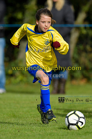 20171028-112848-2 Tottenham Hotspur Girls U11 v St Albans City Youth Girls U11 South