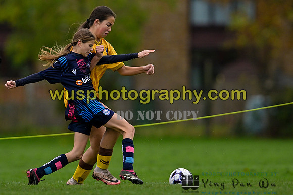 20241102-121549 Sutton United Girls U13 v Hartland Girls Academy U13