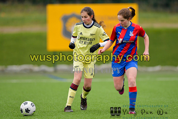 20220122-141259 Crystal Palace FC Girls U12 v Arsenal FC Girls U12