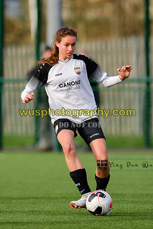 20211211-111355 West Ham United Academy Girls U16 v London Bees Academy U16