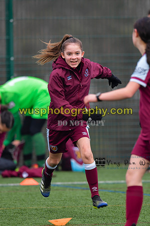 20220115-124359 West Ham United Academy Girls U14 v Notts County FC Girls U14