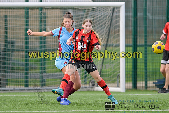 20221022-141838B West Ham United Performance Girls U16 v AFC Bournemouth Girls U16