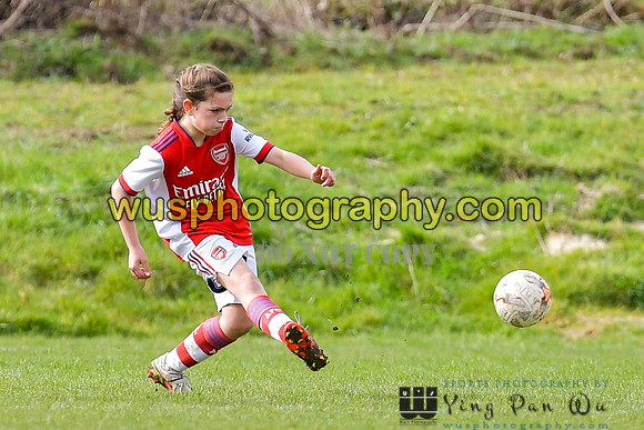 20220305-133256 London Bees Academy U14 v Arsenal FC Girls U13